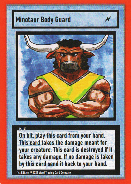 [LEGACY] 16/150 Minotaur Body Guard - Common
