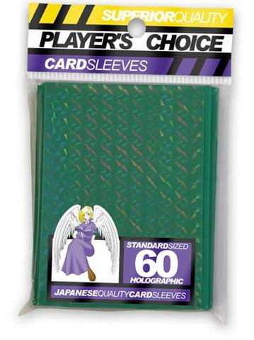 Player's Choice Holographic Green Sleeves