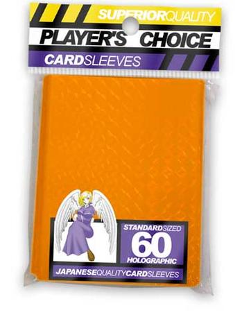 Player's Choice Holographic Orange Sleeves