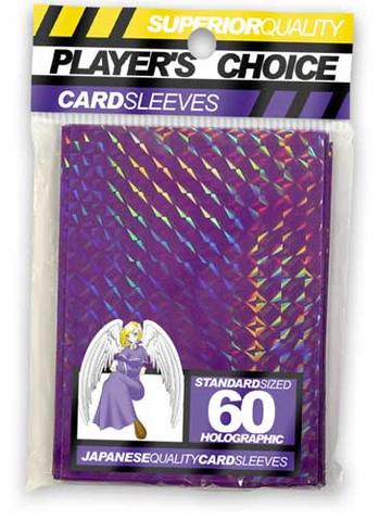 Player's Choice Holographic Purple Sleeves