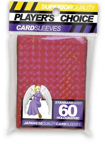 Player's Choice Holographic Red Sleeves