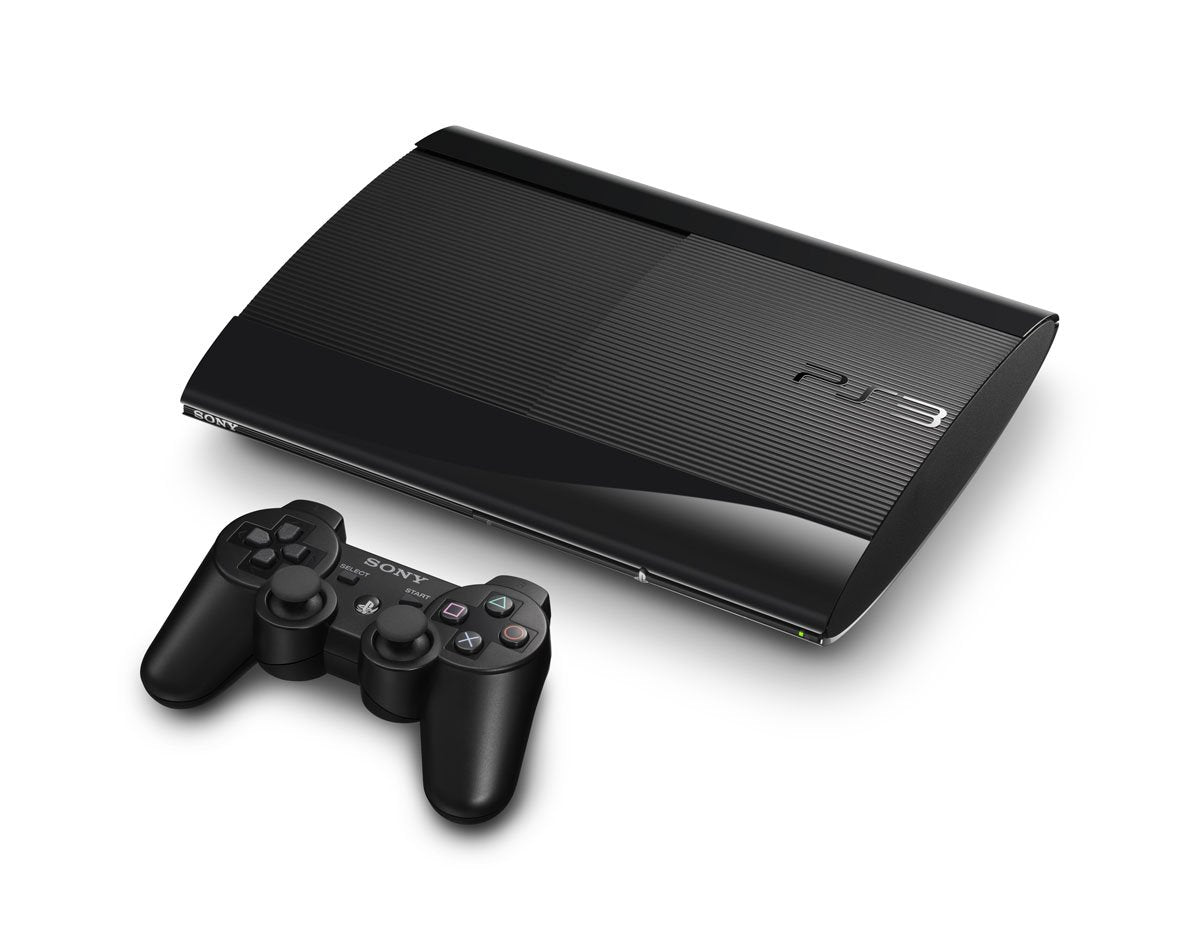 Playstation 3 super slim + wireless controller (pre-owned)