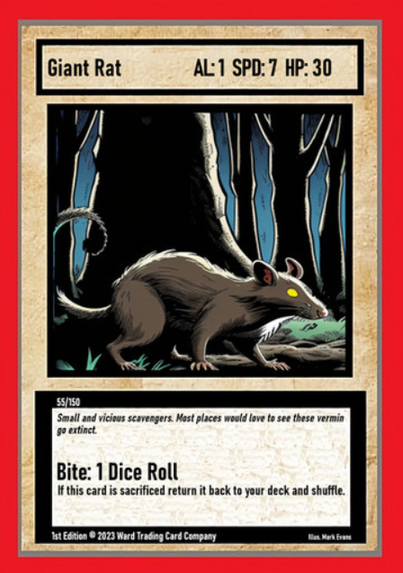 055/150 Giant Rat - Uncommon