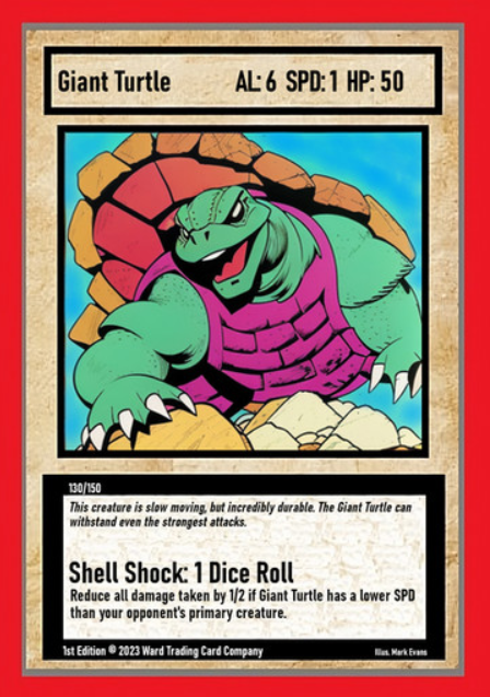 130/150 Giant Turtle - Uncommon