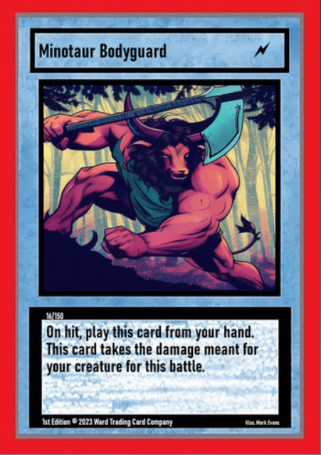 016/150 Minotaur Bodyguard - Common