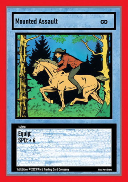 074/150 Mounted Assault - Common
