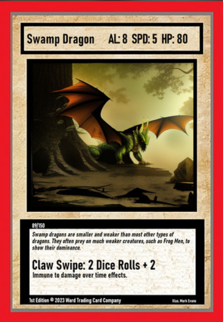 089/150 Swamp Dragon - Uncommon