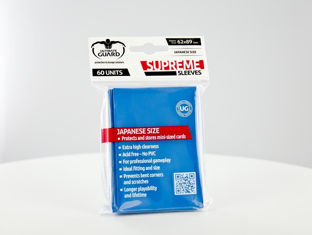 Ultimate Guard - SUPREME SLEEVES - JAPANESE SIZE -  royal blue