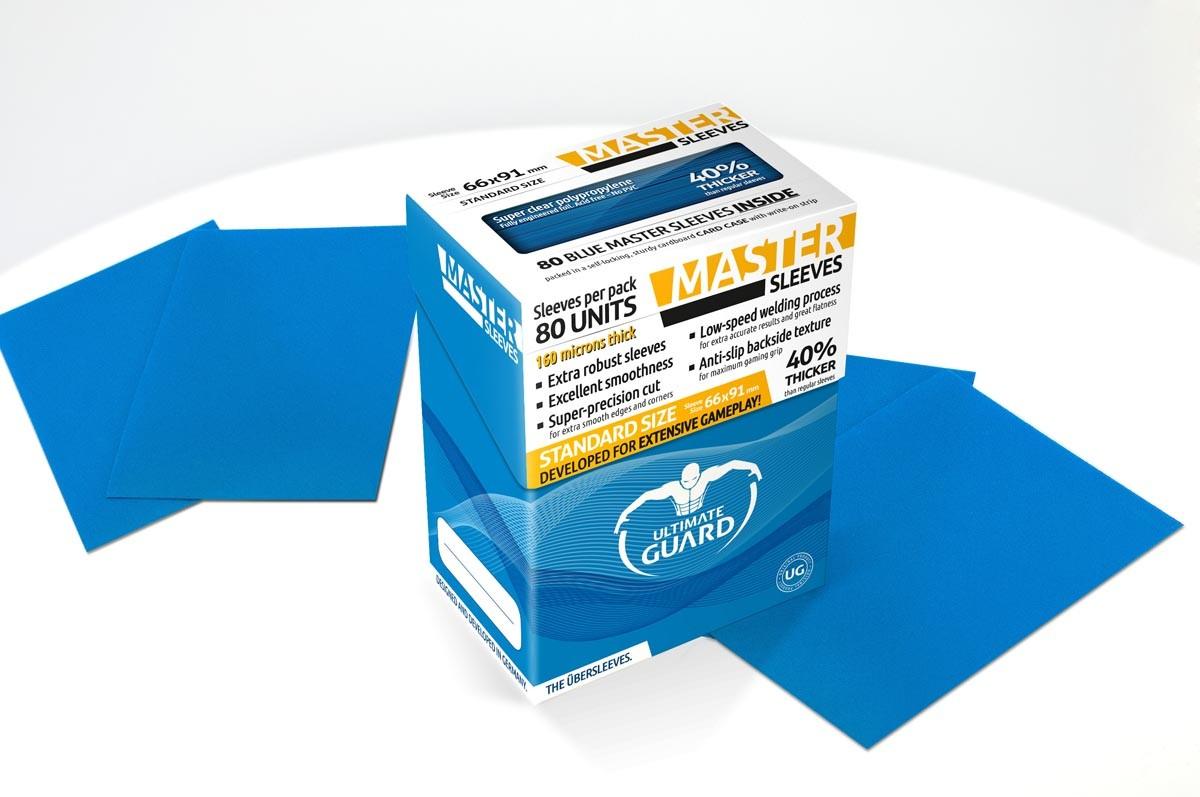 Ultimate Guard - MASTER SLEEVES - Standard size -  blue