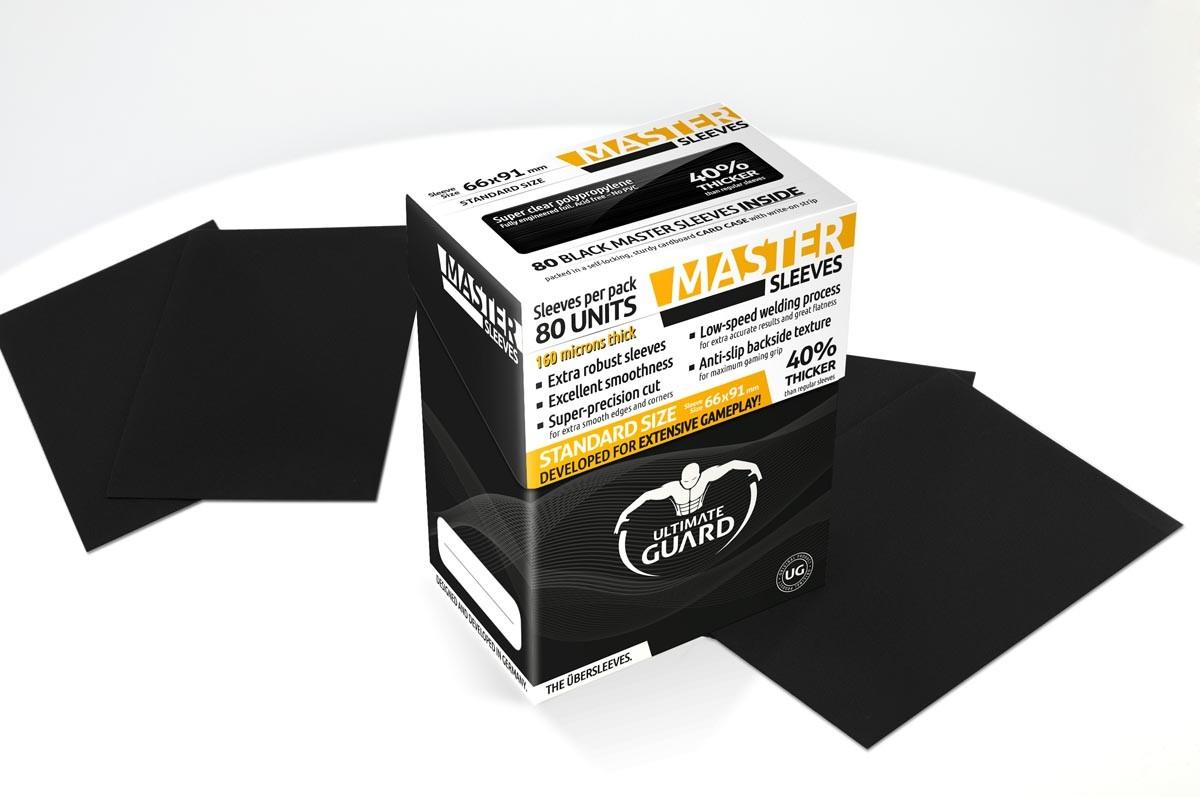 Ultimate Guard - MASTER SLEEVES - Standard size -  black