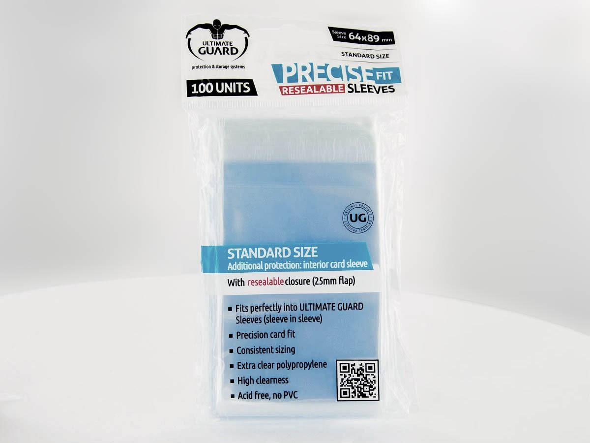 Ultimate Guard - PRECISE FIT SLEEVES - Standard RESEALABLE SLEEVES