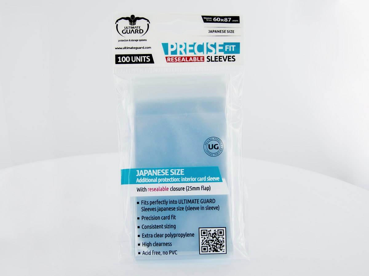 Ultimate Guard - PRECISE FIT SLEEVES - RESEALABLE SLEEVES  -  japanese