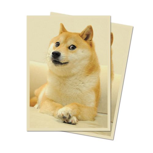 Ultra Pro - Standard Deck Protector - Doge 100 Count