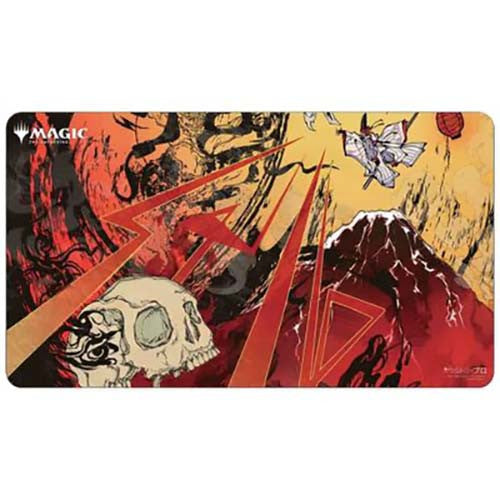 Ultra Pro: MTG Japanese Mystical Archive Standard-sized Playmat - Lightning Bolt