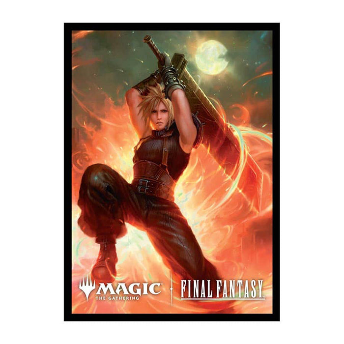 Ultra Pro - Final Fantasy Cloud, Ex-Soldier 100ct Deck Protector Sleeves for Magic: The Gathering
