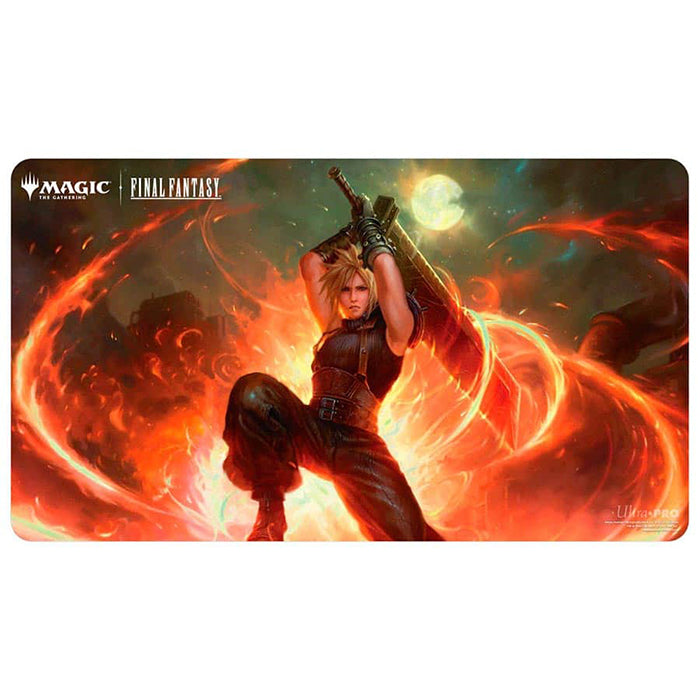 Ultra Pro - Final Fantasy Cloud, Ex-SOLDIER Playmat for Magic: The Gathering