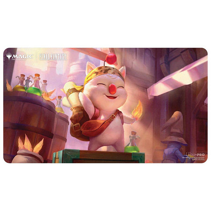 Ultra Pro - Final Fantasy Stiltzkin, Moogle Merchant Playmat for Magic: The Gathering