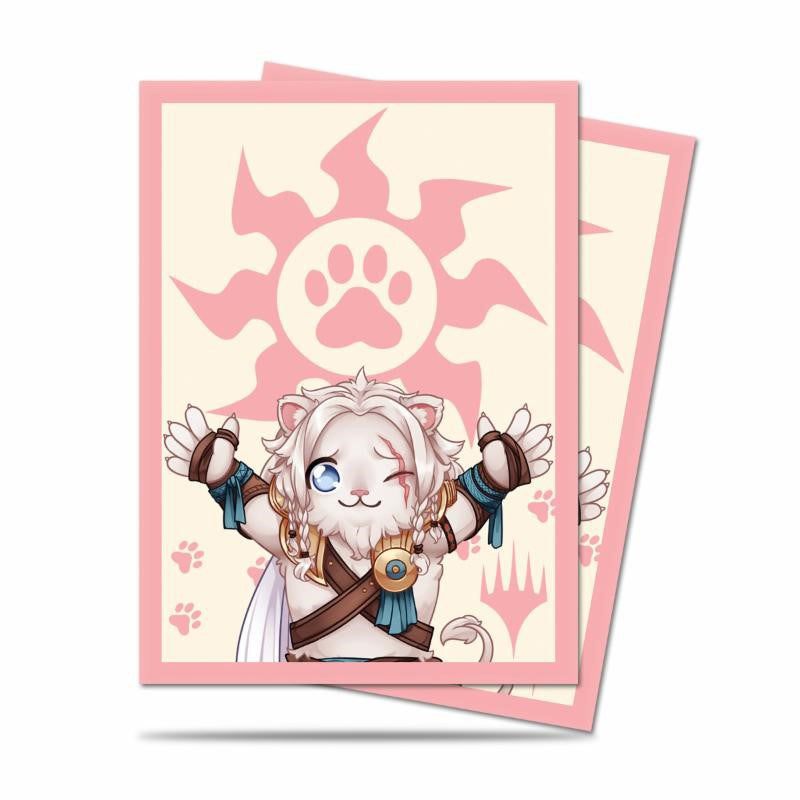 Ultra PRO - MTG Chibi Collection - Ajani Lion Hug Sleeves