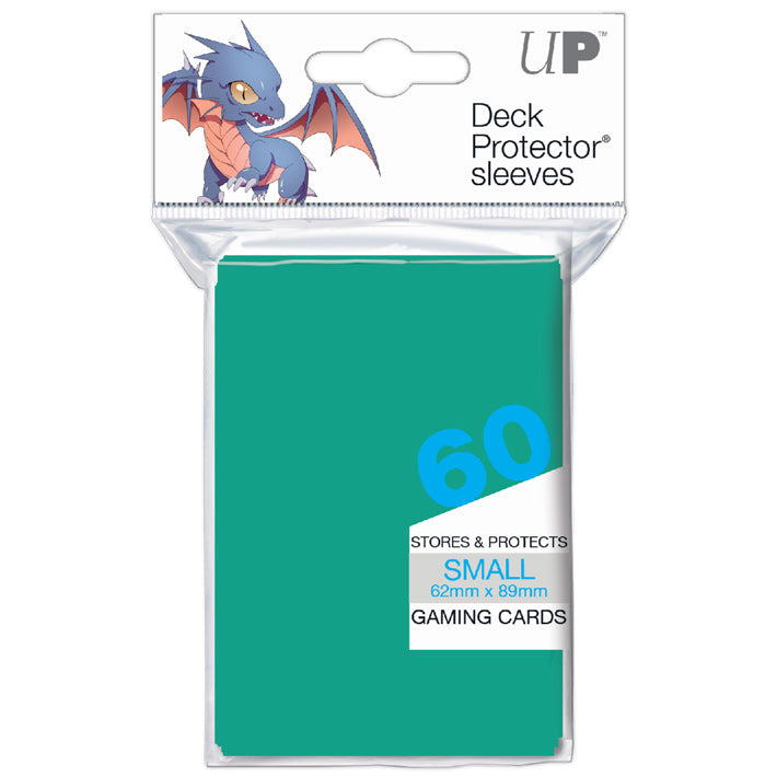 Ultra Pro - 60ct Bright Aqua Small Deck Protector Sleeves