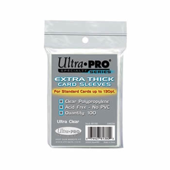Ultra Pro Extra Thick Card Sleeves Pack of 100