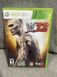 WWE '12 (XBOX 360)