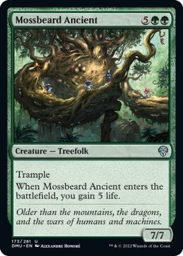 Mossbeard Ancient (Dominaria United) Light Play