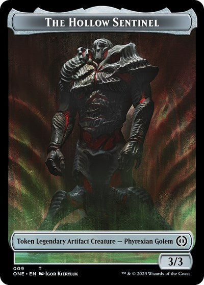 The Hollow Sentinel Token (Phyrexia: All Will Be One) Light Play