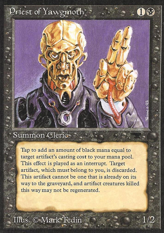 Priest of Yawgmoth (Antiquities) Medium Play