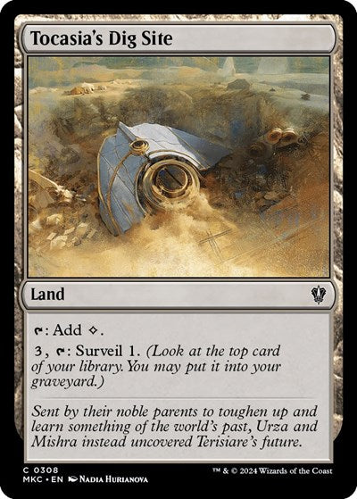 Tocasia's Dig Site (Commander: Murders at Karlov Manor) Light Play