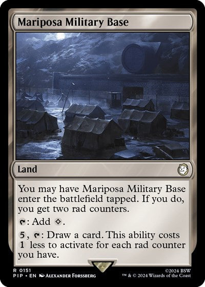 Mariposa Military Base (Universes Beyond: Fallout) Light Play