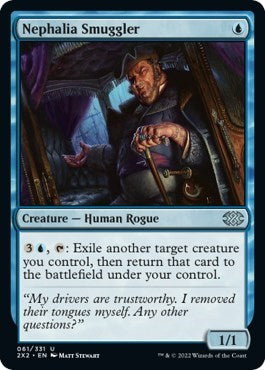 Nephalia Smuggler (Double Masters 2022) Light Play