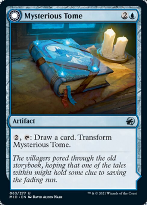 Mysterious Tome / Chilling Chronicle (Innistrad: Midnight Hunt) Light Play