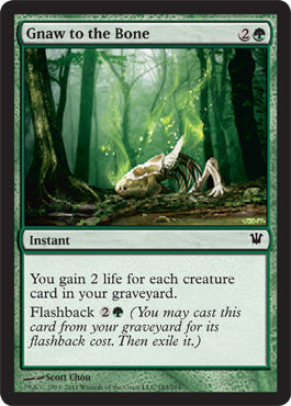Gnaw to the Bone (Innistrad) Light Play