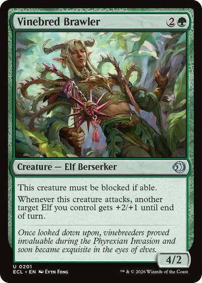 Vinebred Brawler (Lorwyn Eclipsed) Light Play