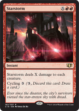 Starstorm (Commander 2014 Edition) Light Play