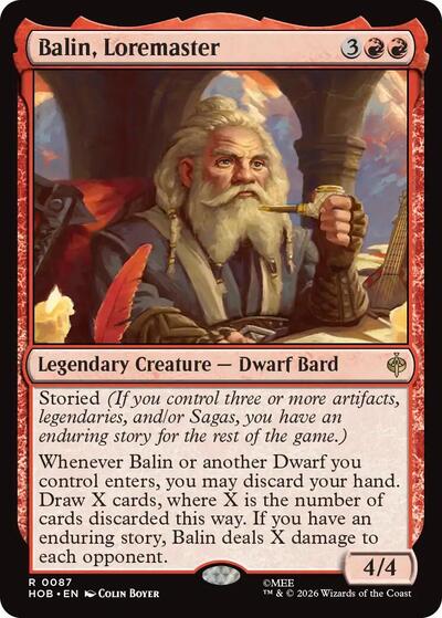 Balin, Loremaster (The Hobbit) Light Play