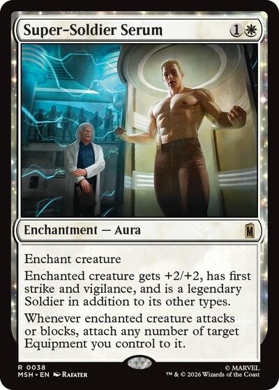 Super-Soldier Serum (Marvel Super Heroes) Light Play Foil