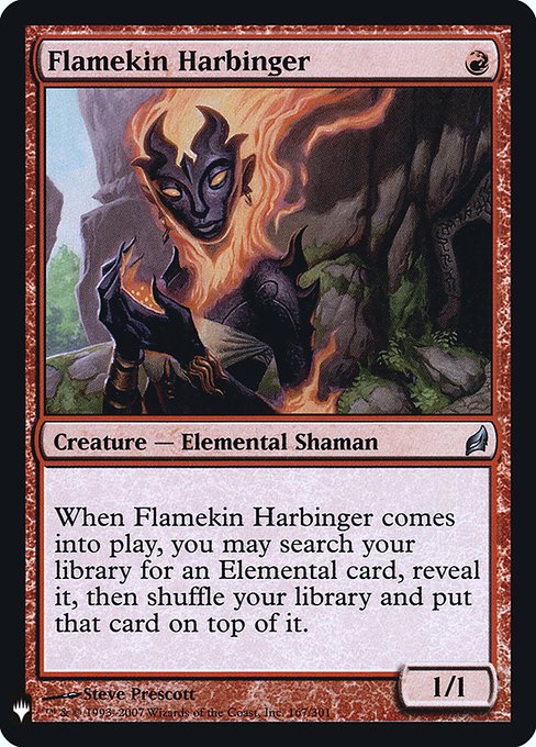 Flamekin Harbinger (Mystery Booster Retail Edition Foils) Light Play Foil