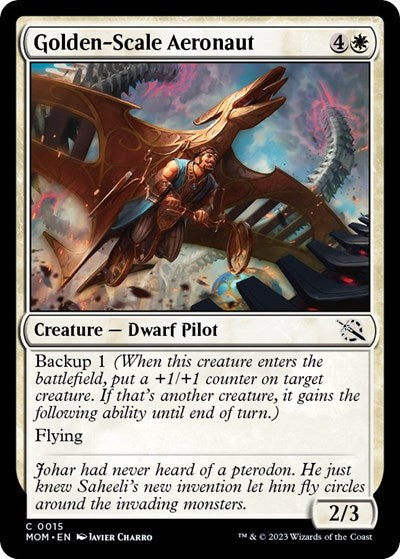 Golden-Scale Aeronaut (March of the Machine) Light Play