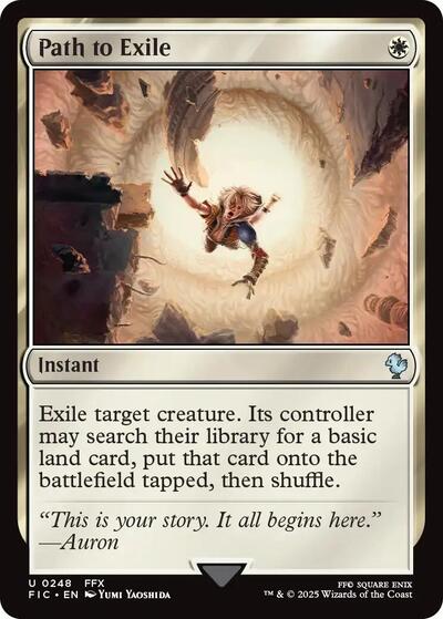 Path to Exile (Commander: FINAL FANTASY) Light Play