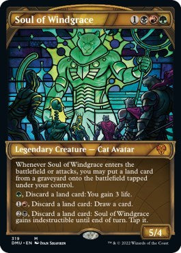 Soul of Windgrace (Showcase) (Dominaria United) Light Play Foil