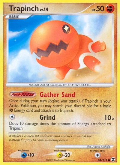Trapinch (Rising Rivals) Medium Play