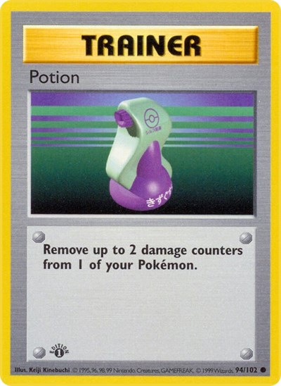 Potion (Base Set (Shadowless)) Light Play Unlimited