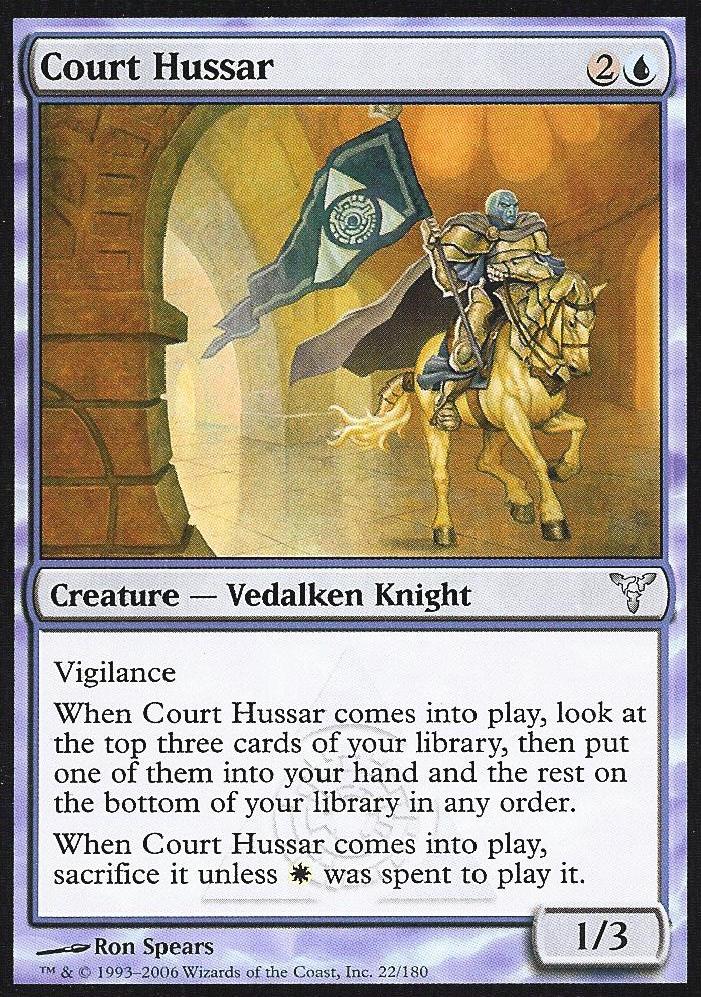 Court Hussar (Dissension) Medium Play