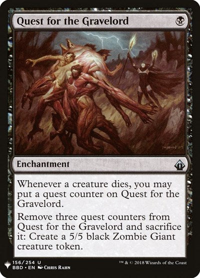 Quest for the Gravelord (Mystery Booster) Light Play