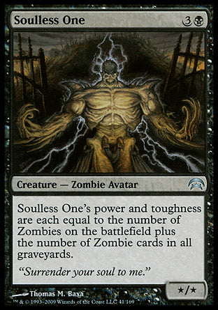 Soulless One (Planechase) Light Play