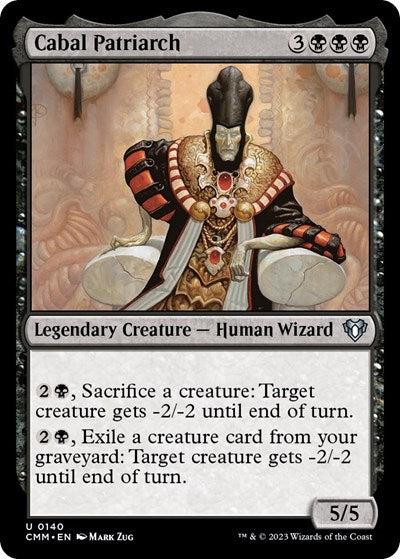 Cabal Patriarch (Commander Masters) Light Play Foil