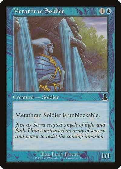 Metathran Soldier (Urza's Destiny) Light Play Foil
