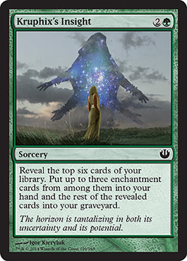 Kruphix's Insight (Journey into Nyx) Light Play Foil