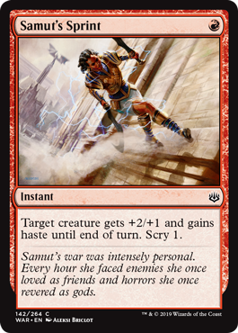 Samut's Sprint (War of the Spark) Light Play